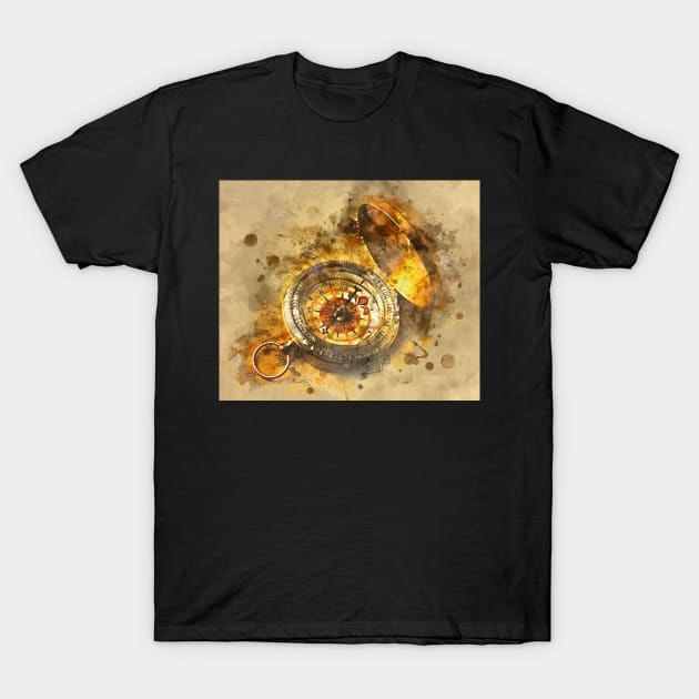 Compass T-Shirt by TortillaChief